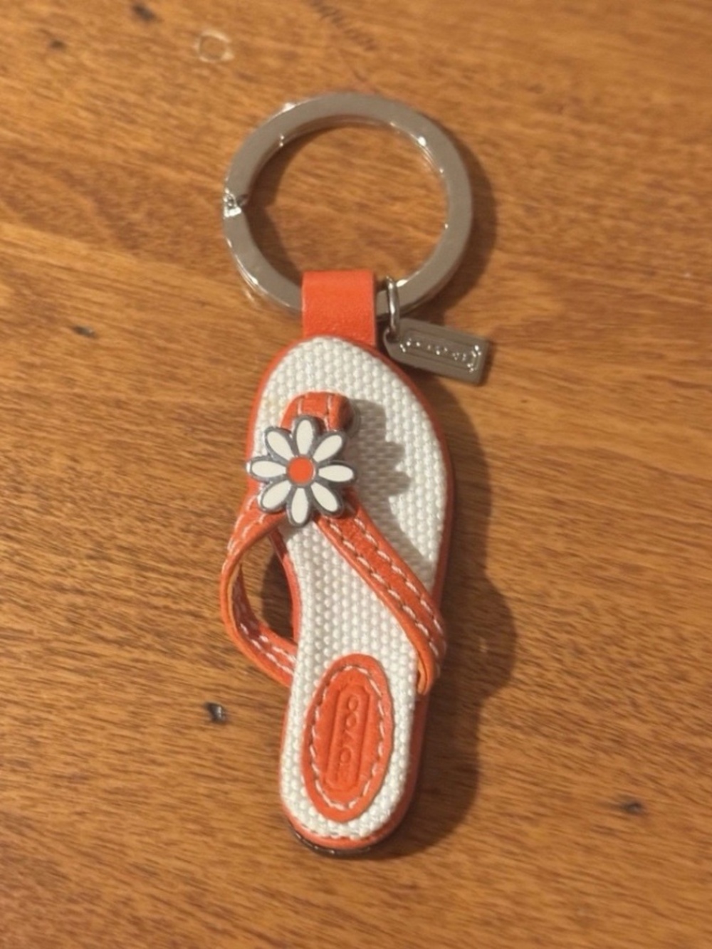 Coach Orange Sandal with Daisy - Excellent shape